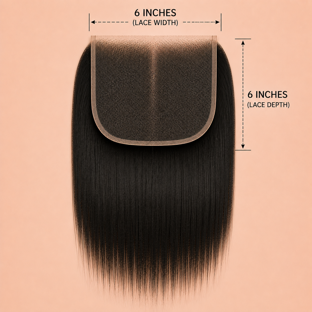Virgin 6x6 Closure