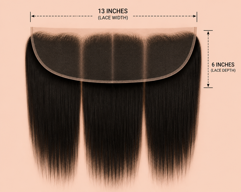 Virgin 13x6 Frontals